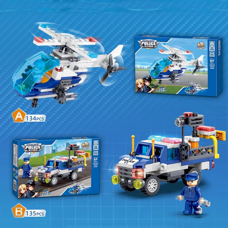 ZHEGAO 912031 City Police Creator Expert