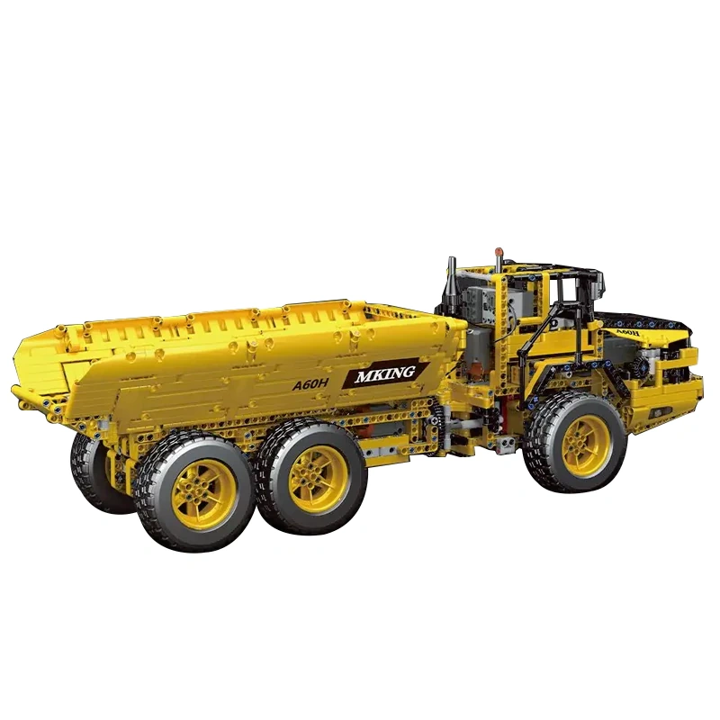 [With Motor] MouldKing 17010S Dump Truck Technic