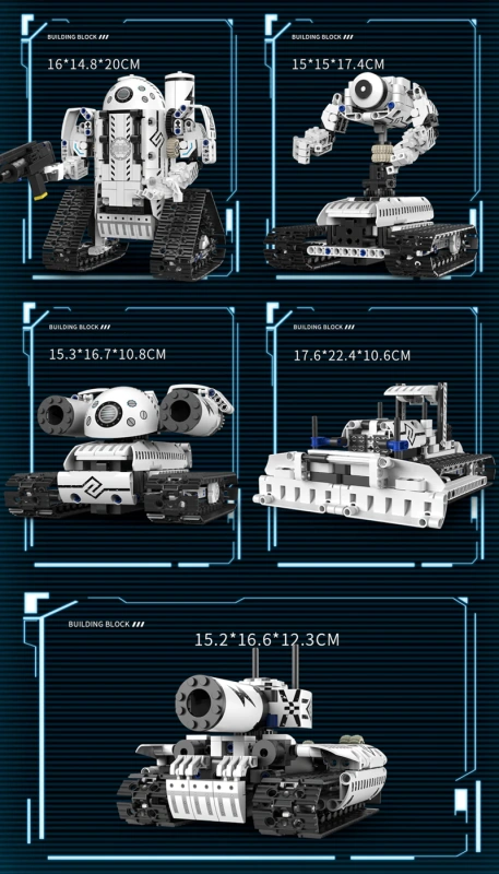 Dumeca 5002 Galactic Crisis 5IN1 Technic