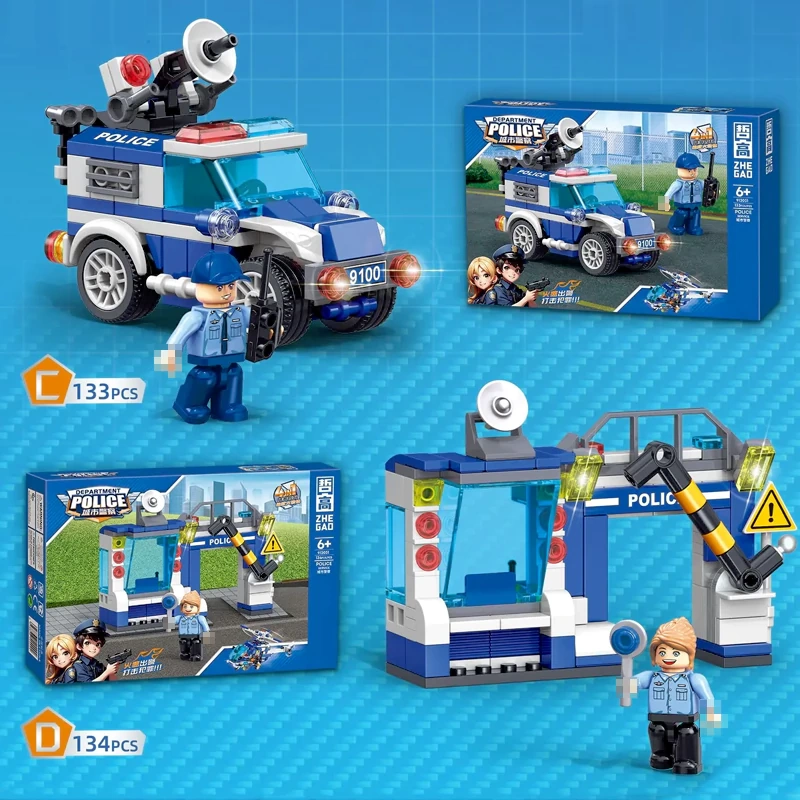 ZHEGAO 912031 City Police Creator Expert