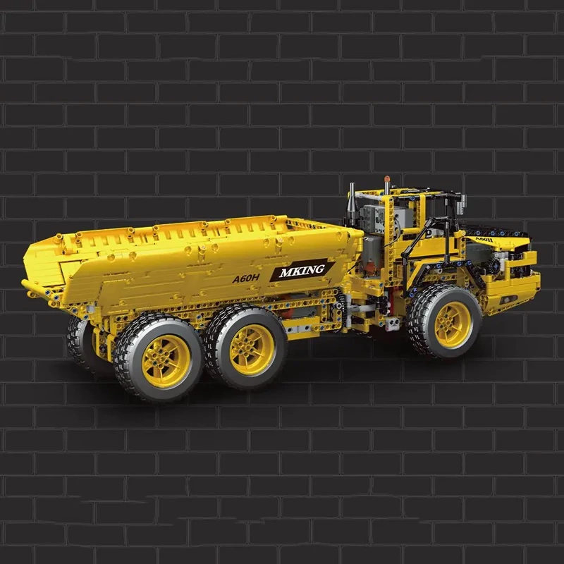 [With Motor] MouldKing 17010S Dump Truck Technic