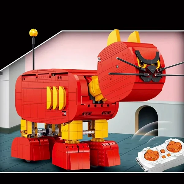 [With Motor] CBOX JD049 Tom and Jerry Remote control Mechanical Cat Movie