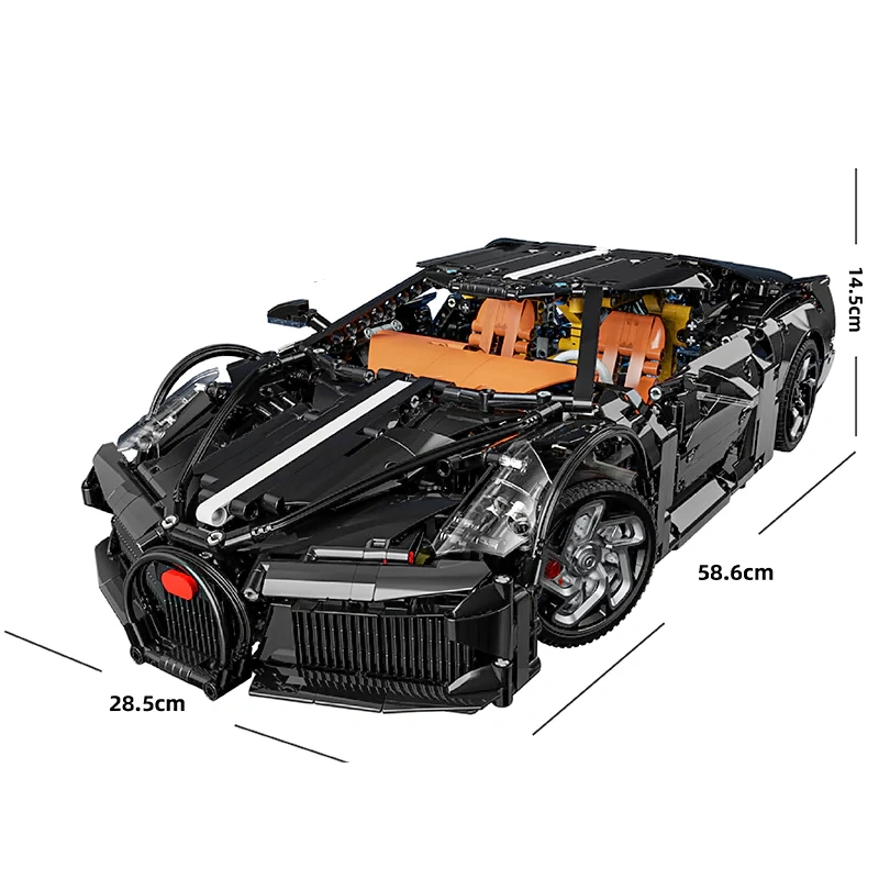 LEIMAO H1123 La Voiture Noire Sports Car 1:10 Technic