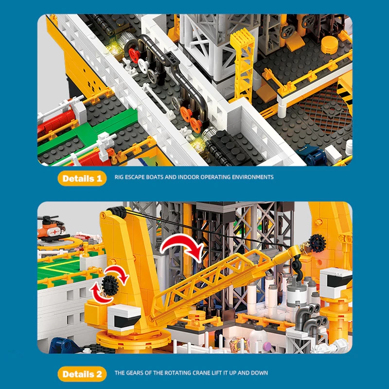 Jiestar JJ9135 Bluewhale 1 DRILLING PLATFORM Modular Buildings
