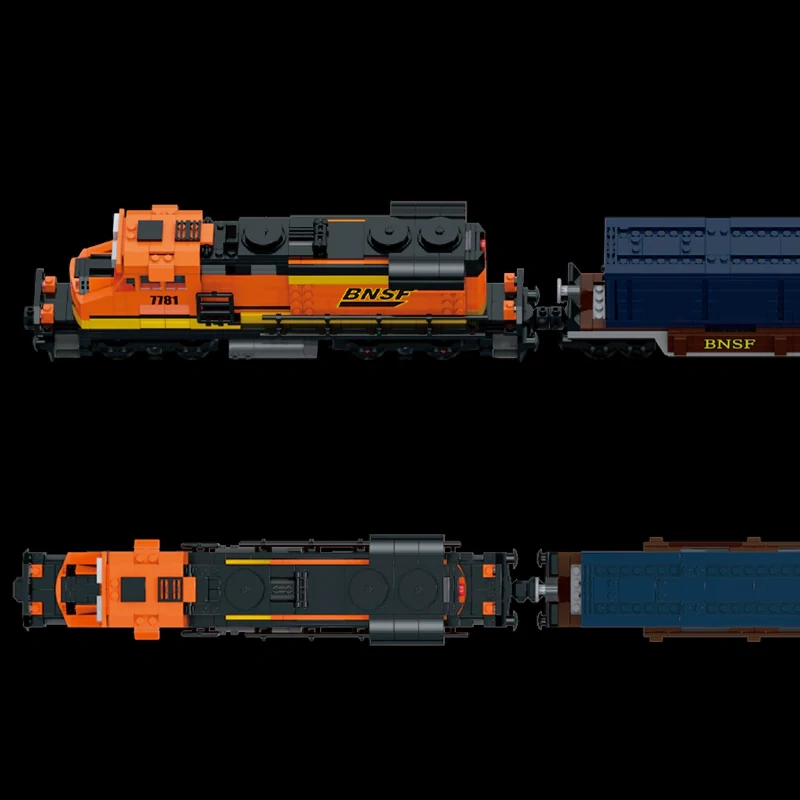 [Pre-sale] [With Motor] XMORK 025113 TRAIN BURLINGTON Technic