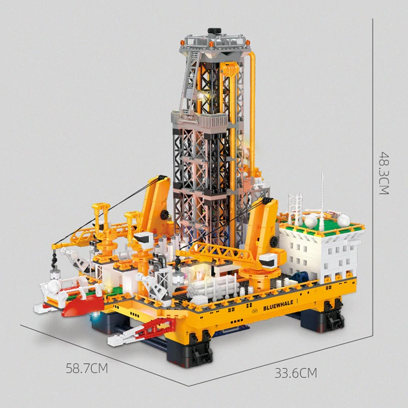 Jiestar JJ9135 Bluewhale 1 DRILLING PLATFORM Modular Buildings
