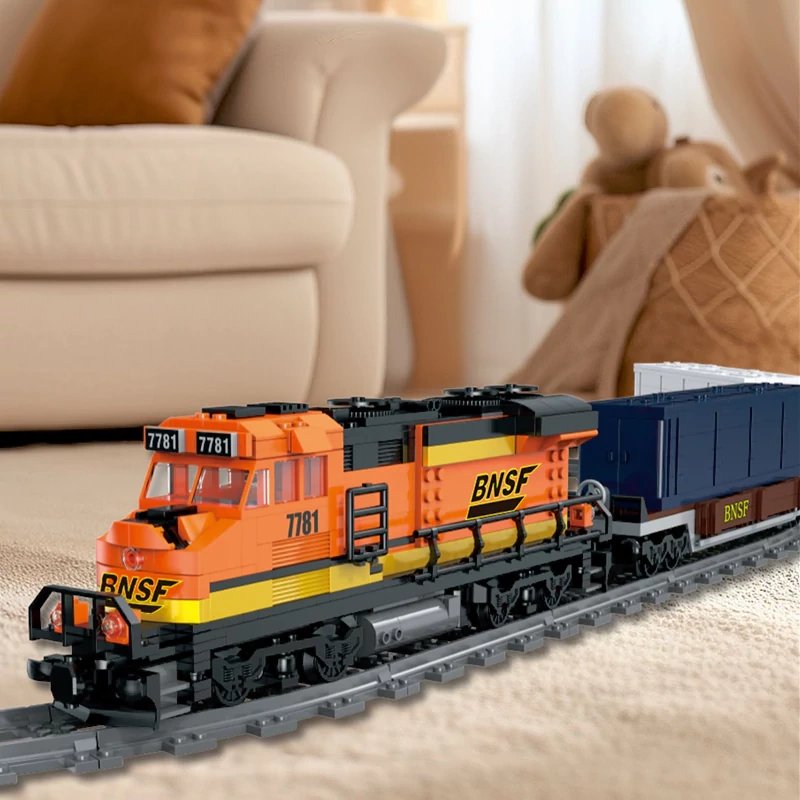 [Pre-sale] [With Motor] XMORK 025113 TRAIN BURLINGTON Technic