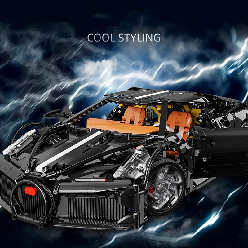 LEIMAO H1123 La Voiture Noire Sports Car 1:10 Technic