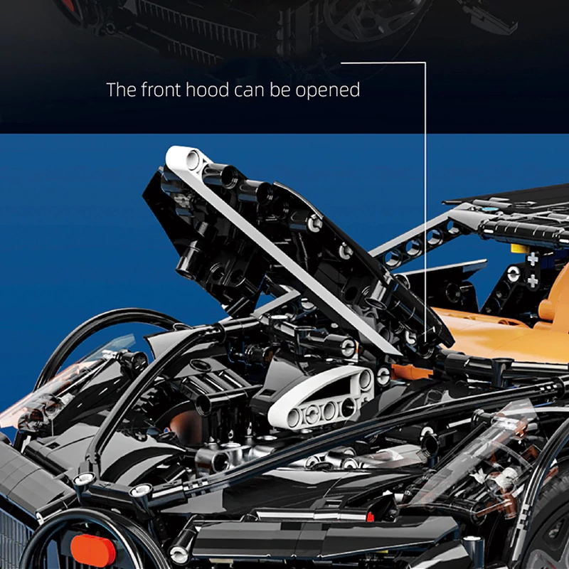 LEIMAO H1123 La Voiture Noire Sports Car 1:10 Technic