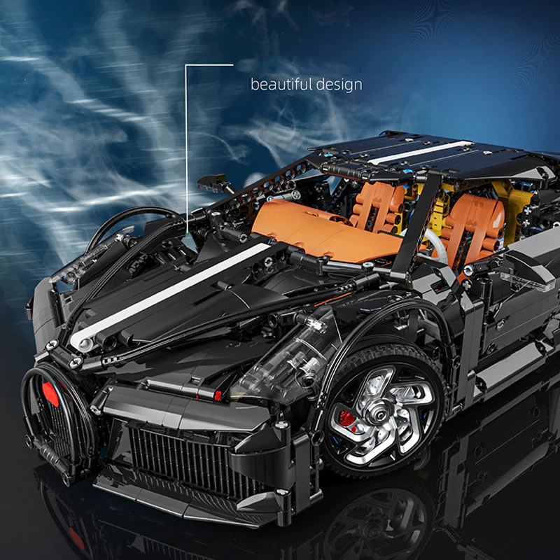 LEIMAO H1123 La Voiture Noire Sports Car 1:10 Technic