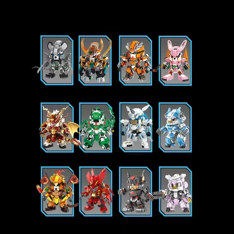 Wangao Zodiac Building Blocks Mech Creator Expert