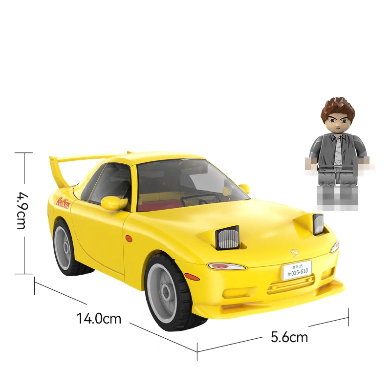 CaDA Initial D Car Building Blocks Movie