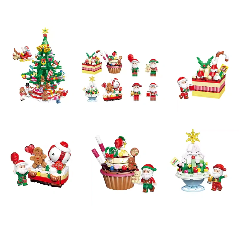 Keeppley Christmas Tree Dessert Box Ornament Christmas