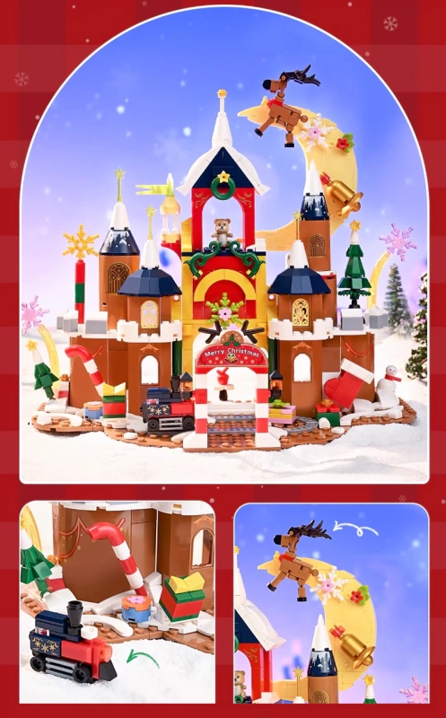 Keeppley Christmas Tree Dessert Box Ornament Christmas