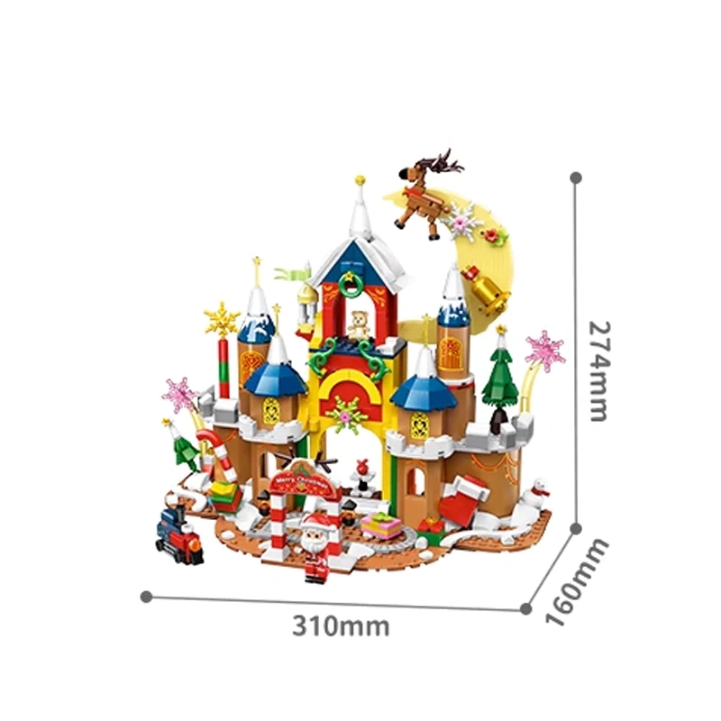Keeppley Christmas Tree Dessert Box Ornament Christmas
