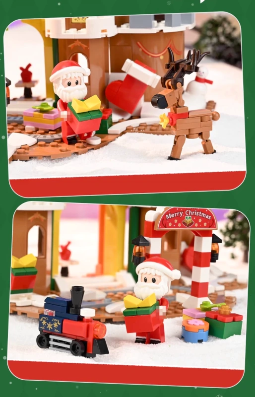 Keeppley Christmas Tree Dessert Box Ornament Christmas