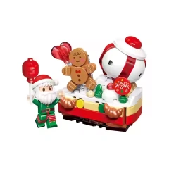 K29804 Gingerbread Man Ice Cream Pie 164±pcs
