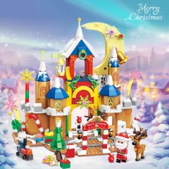 34016 Christmas Castle 601±pcs