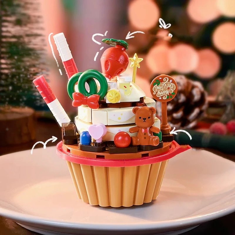 Keeppley Christmas Tree Dessert Box Ornament Christmas