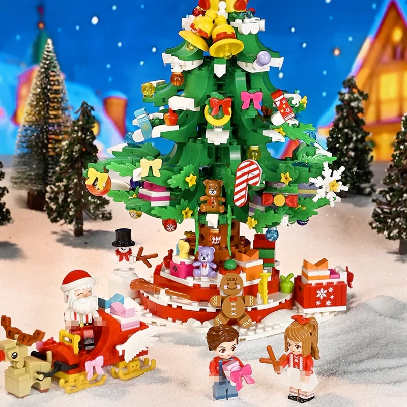 Keeppley Christmas Tree Dessert Box Ornament Christmas