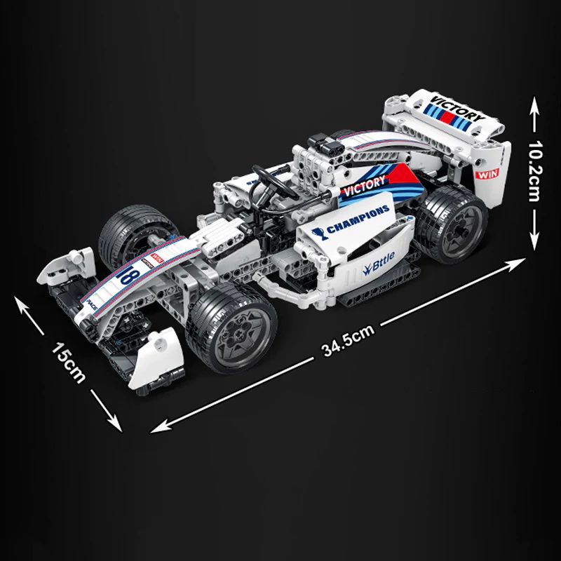 [Pre-sale] [With Motor] Mork 025001 F1 FW41 Technic US Warehouse Express