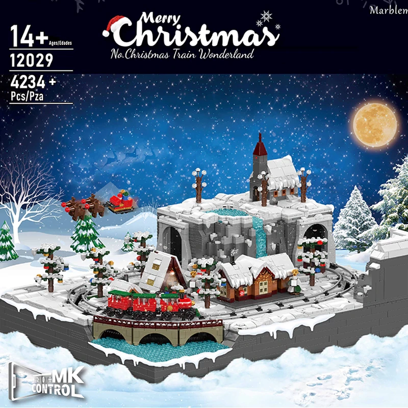 [Deal] [With Motor] MouldKing 12029 Christmas Train Wonderland Christmas