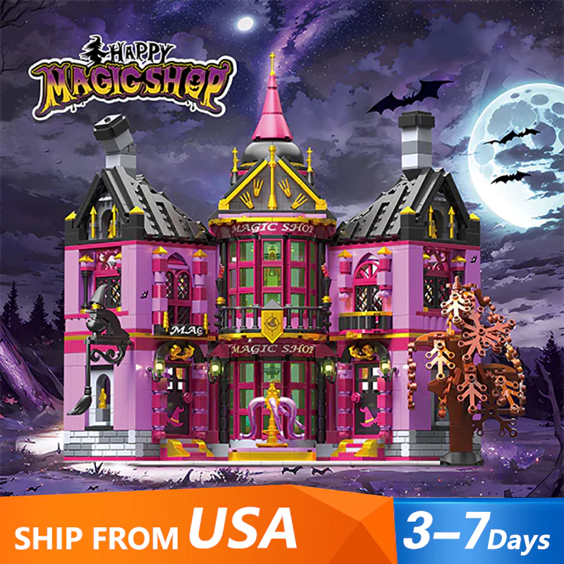 LEGO MOC [Mini Micro Bricks] ZHEGAO 612020 Happy Magic Shop