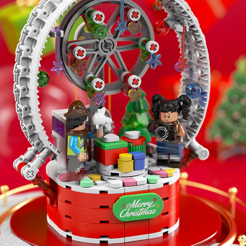 CBOX JD010 Christmas Rotating Ferris Wheel Christmas