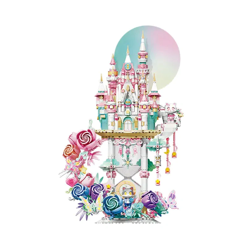 [Pre-sale] SEMBO 611108 Flower Castle Creator Expert