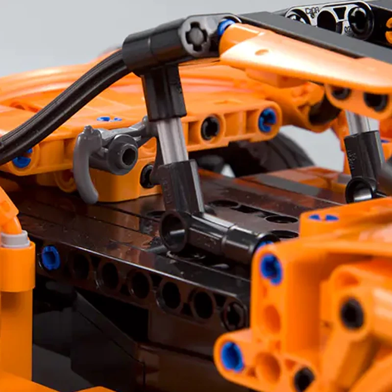 CaDA Sports Car 1:14 Building Block Cart Technic