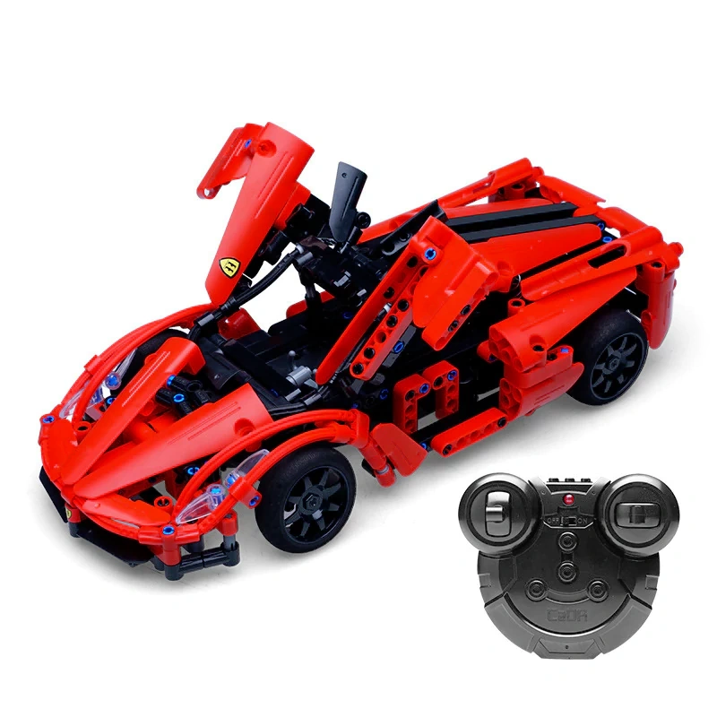 CaDA Sports Car 1:14 Building Block Cart Technic