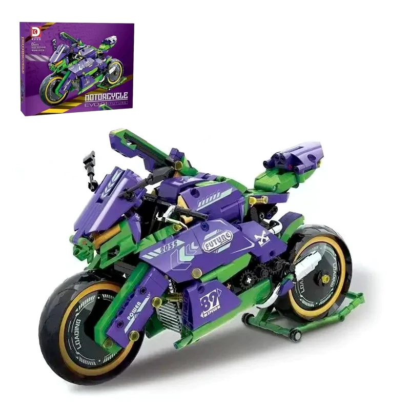 LEGO MOC DK 5008 EVO-01 Motorcycle Technic