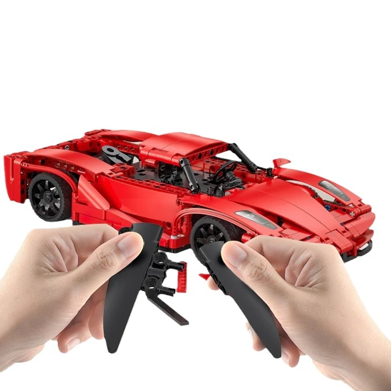 CaDA Sports Car 1:14 Building Block Cart Technic