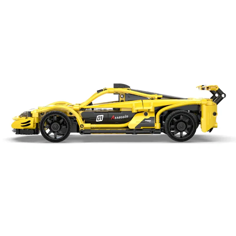 CaDA Sports Car 1:14 Building Block Cart Technic