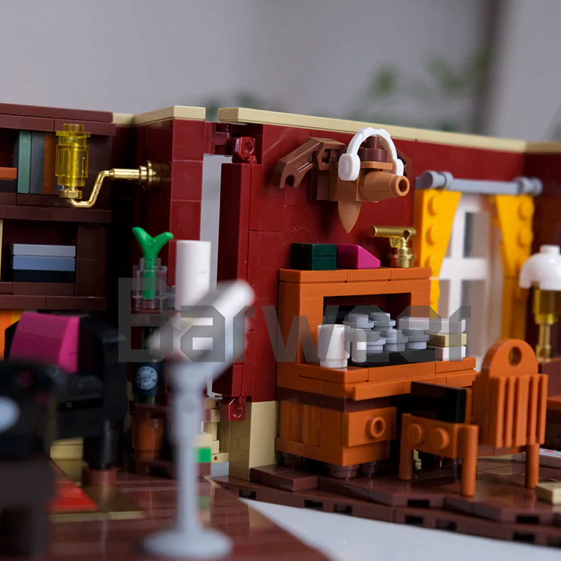 SHERLOCKページ LEGO MOC Pantasy 86218 Sherlock Holmes Apartment 221B Movie