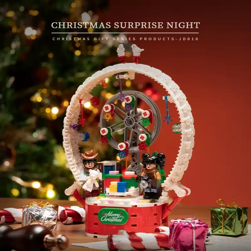CBOX JD010 Christmas Rotating Ferris Wheel Christmas
