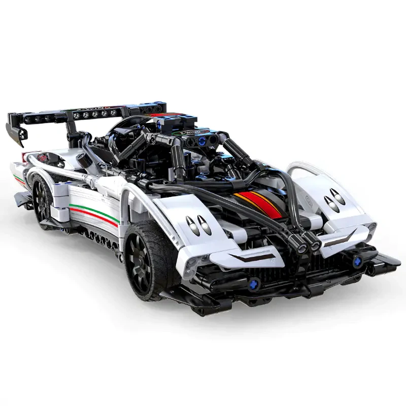 CaDA Sports Car 1:14 Building Block Cart Technic