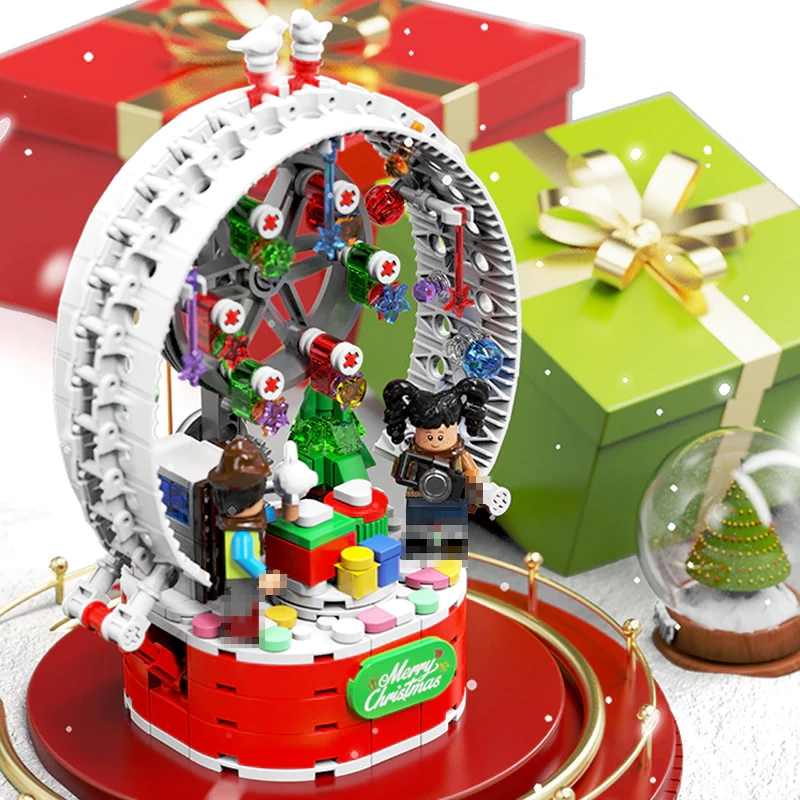 CBOX JD010 Christmas Rotating Ferris Wheel Christmas