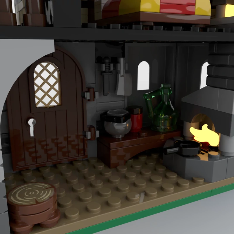 Studio MOC 82740 Medieval House