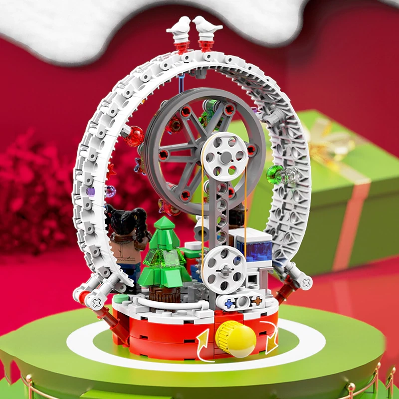 CBOX JD010 Christmas Rotating Ferris Wheel Christmas