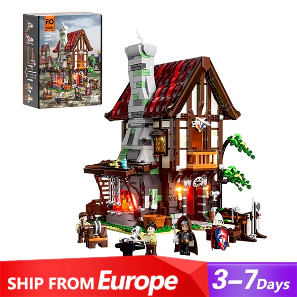 [Pre-sale] FunWhole F9040 Medieval Forging Workshop Modular Buildings Europe Warehouse Express