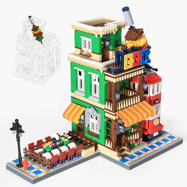 Wange 6313 BBQ Restaurant Modular Buildings