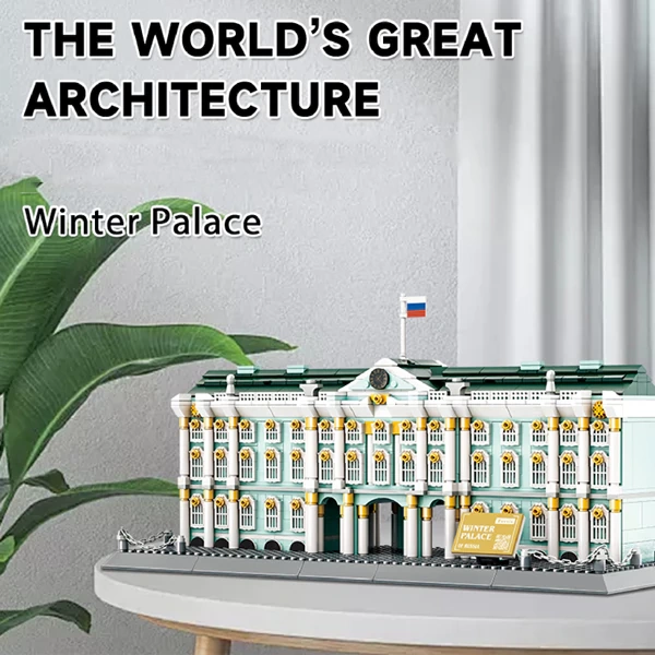 WANGE Architecture Creative Building Sets Collection