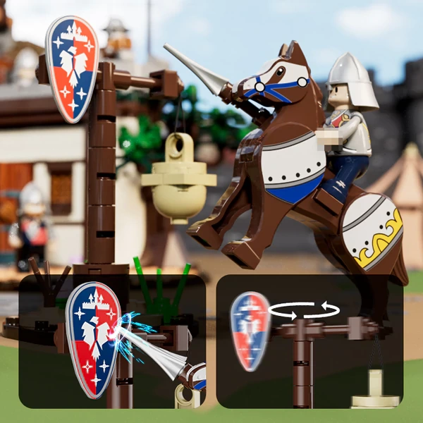 FunWhole F9048 Medieval Soldier Training Ground Modular Buildings