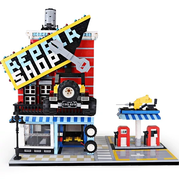 Wange 6314 The Car Service Center Modular Buildings