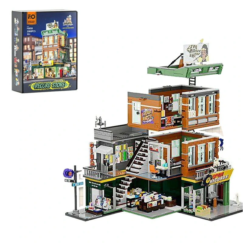 FunWhole F9058 Record Store Modular Buildings