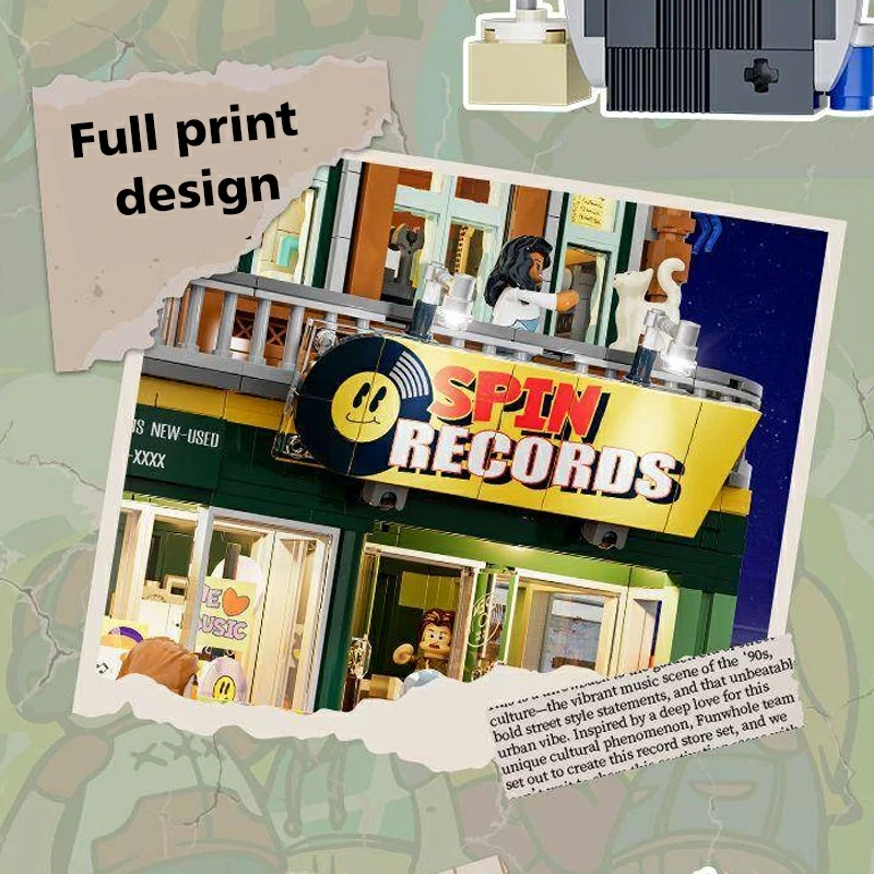 FunWhole F9058 Record Store Modular Buildings