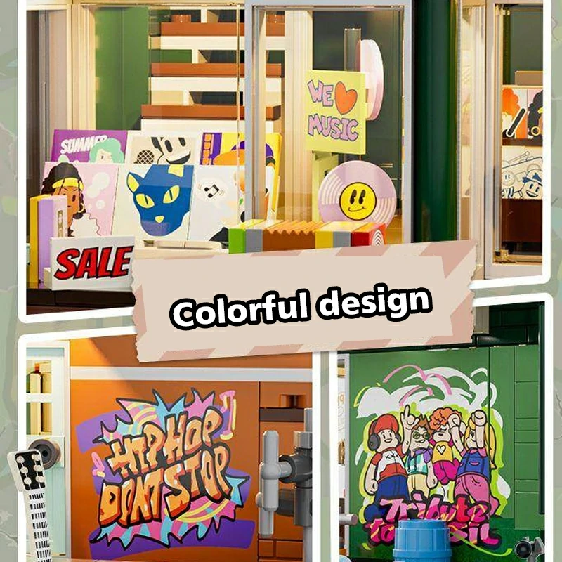 FunWhole F9058 Record Store Modular Buildings