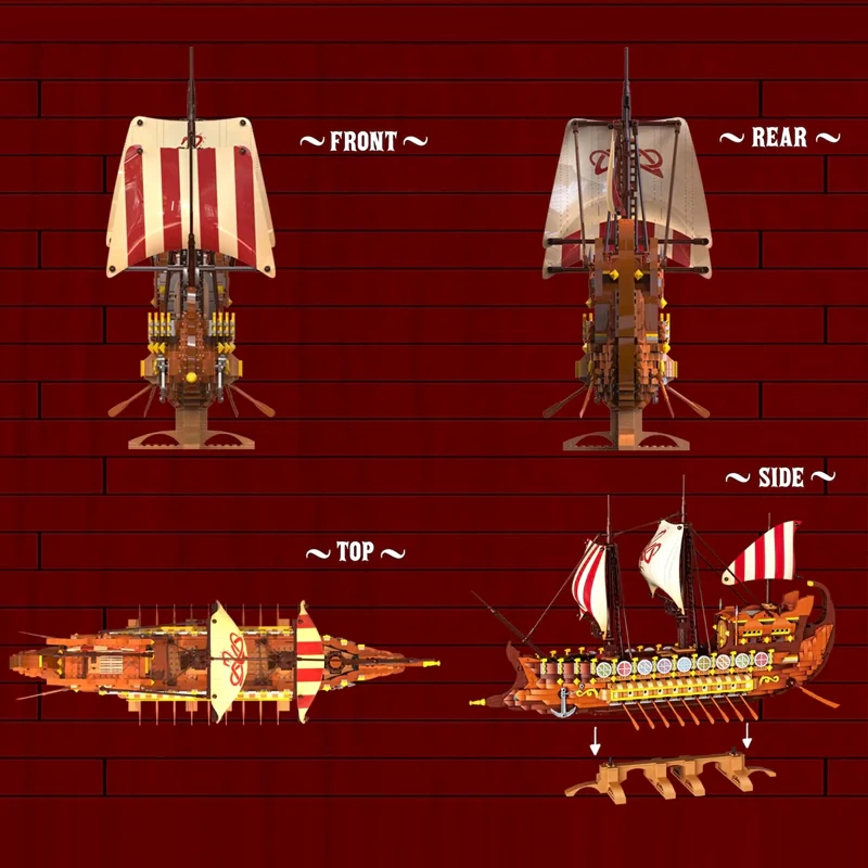 [Pre-sale] BAKA 33303 Ancient Warship Historical