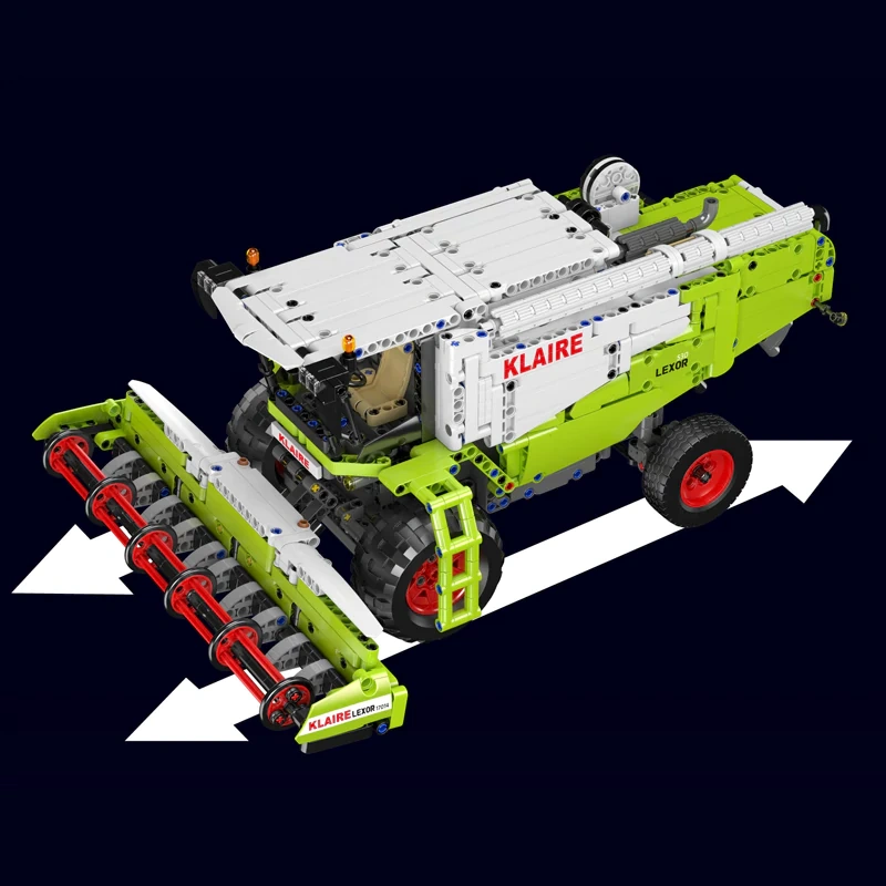 [With Motor] MouldKing 17014S Harvester Technic